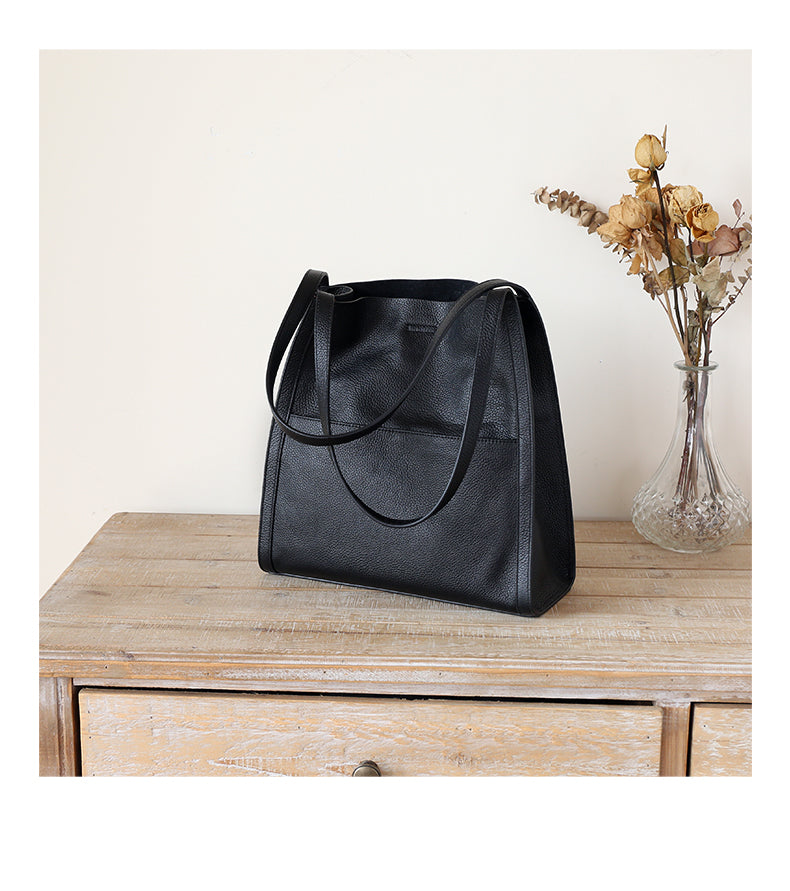 Everyday™ Lederen schoudertas | VANDAAG 50% KORTING